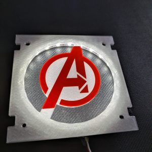 Avengers 5.25-inch Speaker Inserts for Stern Expression Lights and Speaker Kits - A Logo