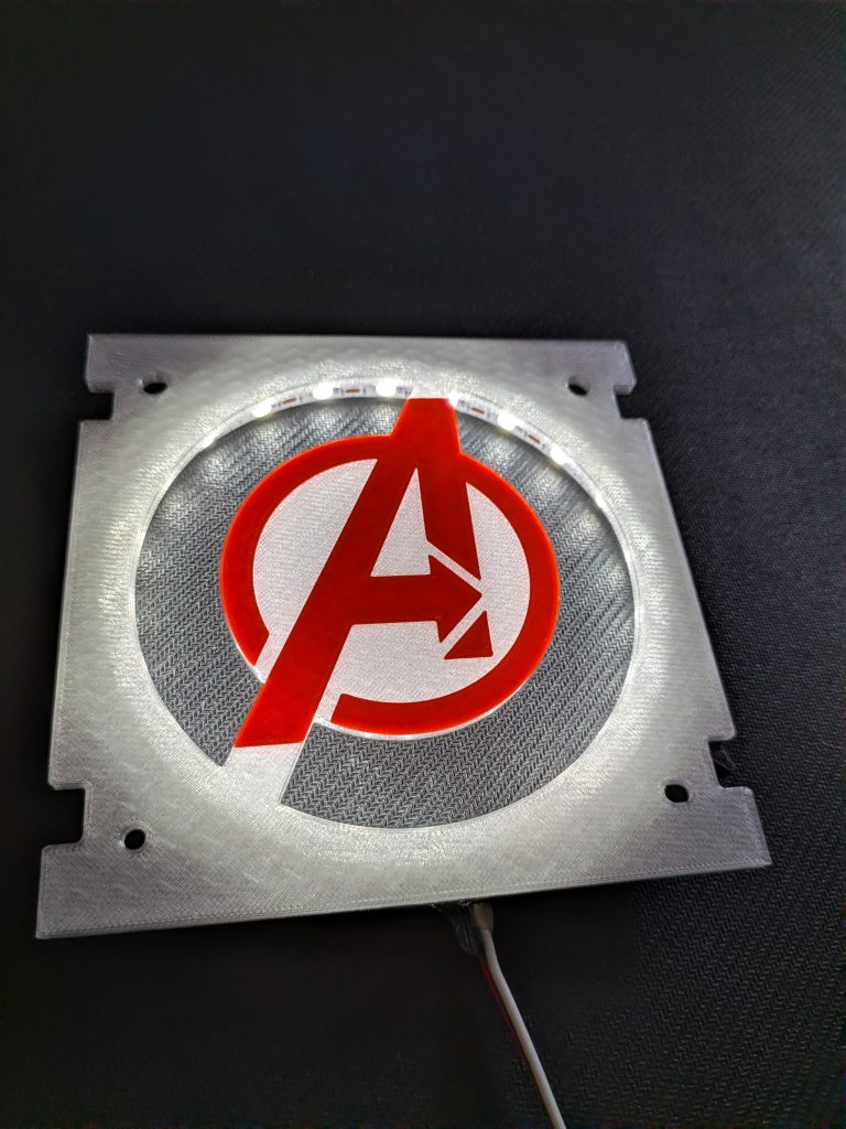 Avengers 5.25-inch Speaker Inserts for Stern Expression Lights and Speaker Kits - A Logo