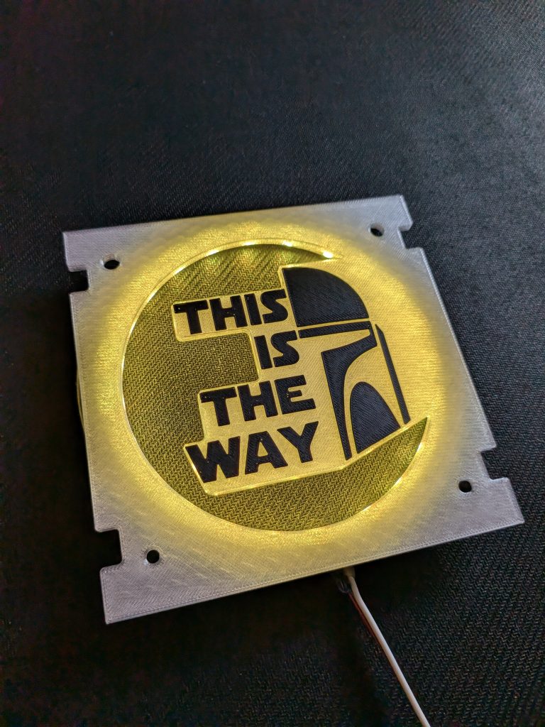 The Mandalorian 5.25-inch Speaker Inserts for Stern Expression Lights and Speaker Kits - This Is The Way