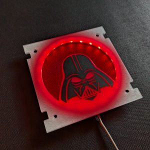 Star Wars 5.25-inch Speaker Inserts for Stern Expression Lights and Speaker Kits - Vader Silhouette