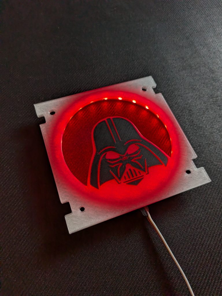 Star Wars 5.25-inch Speaker Inserts for Stern Expression Lights and Speaker Kits - Vader Silhouette