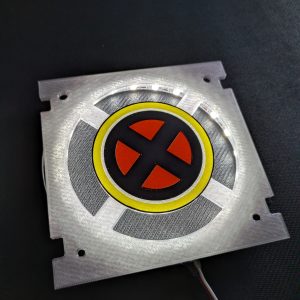 Uncanny X-Men 5.25-inch Speaker Inserts for Stern Expression Lights and Speaker Kits - Multi Color X Logo