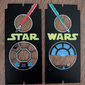Star Wars Custom Speaker Lenses - TIE Fighter & Millennium Falcon (Spike 3)