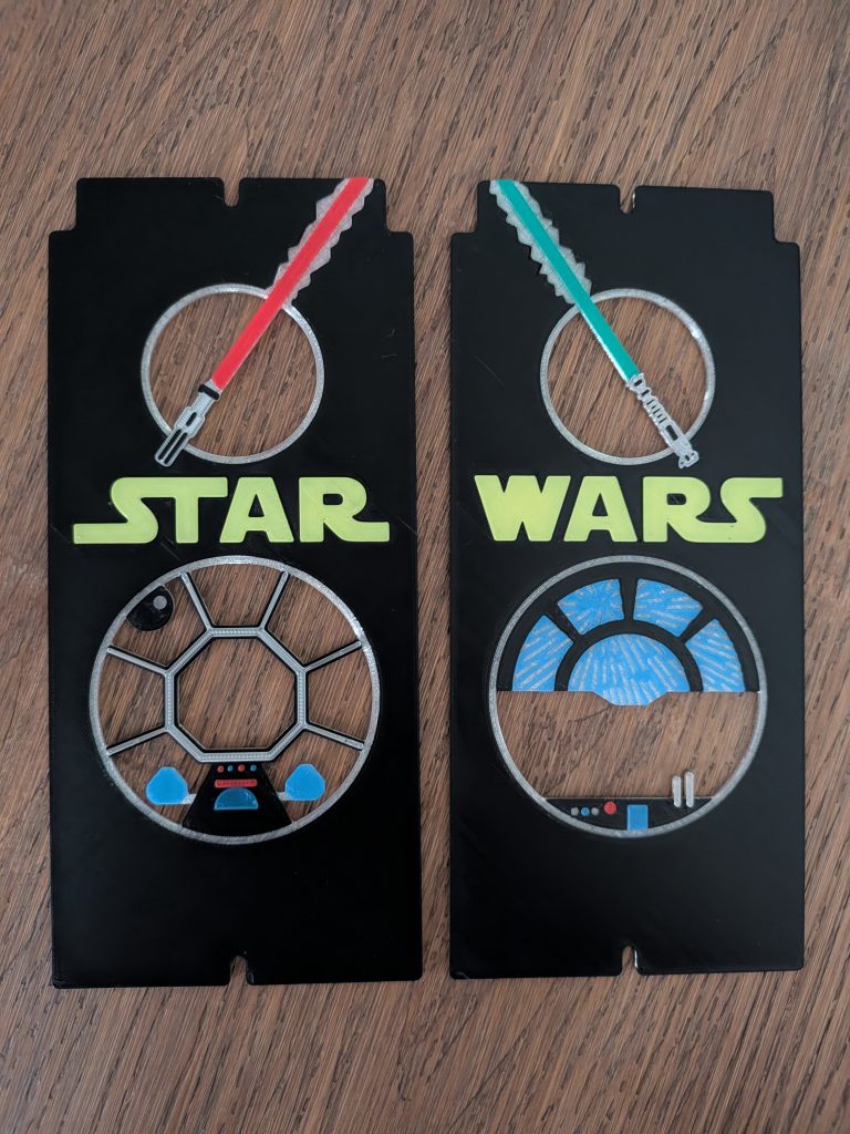 Star Wars Custom Speaker Lenses - TIE Fighter & Millennium Falcon (Spike 3)